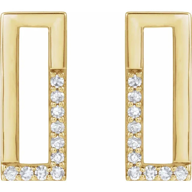 Natural Diamond Earrings