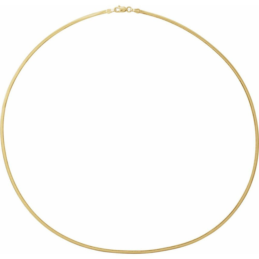 14K Yellow 1.95 mm Snake Chain