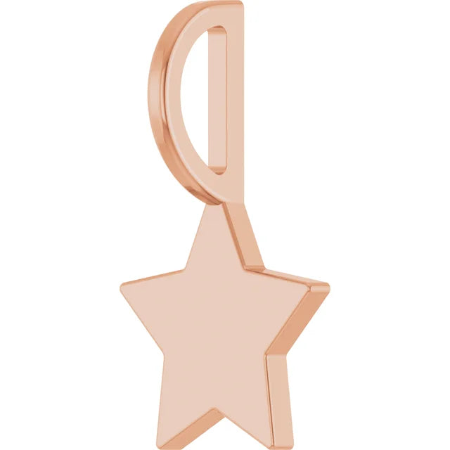 Engravable Star Charm/Pendant