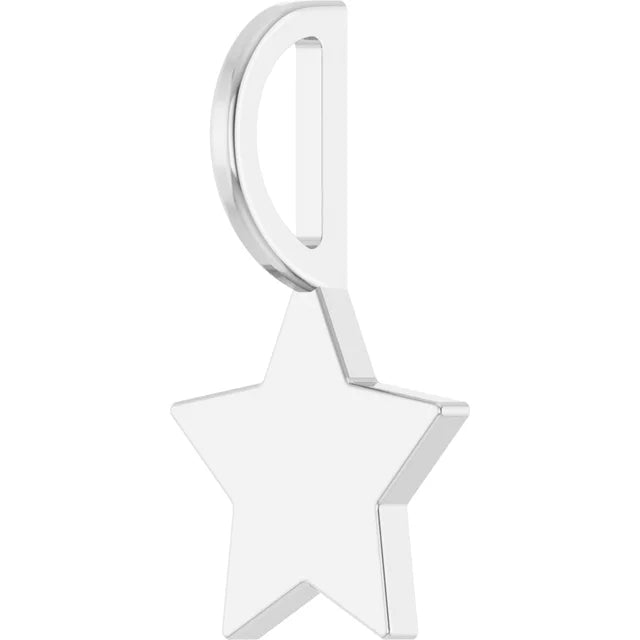 Engravable Star Charm/Pendant