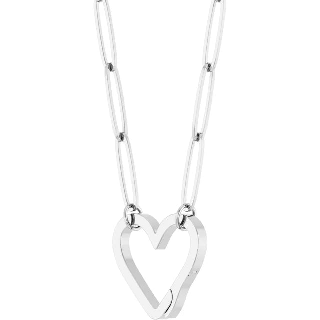 Heart Charm 18" Necklace