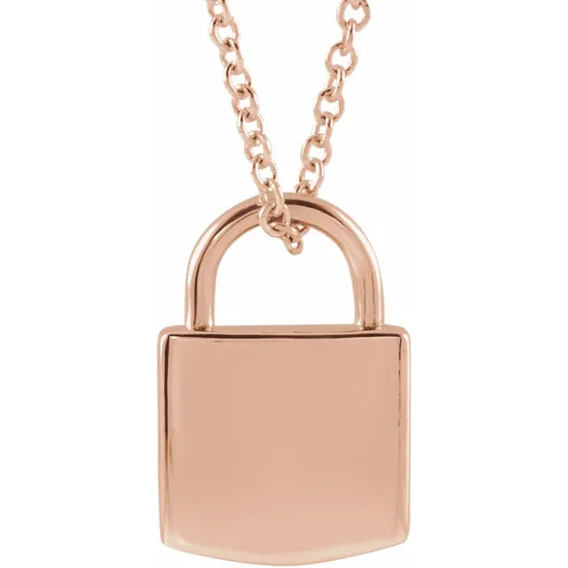 Lock Necklace