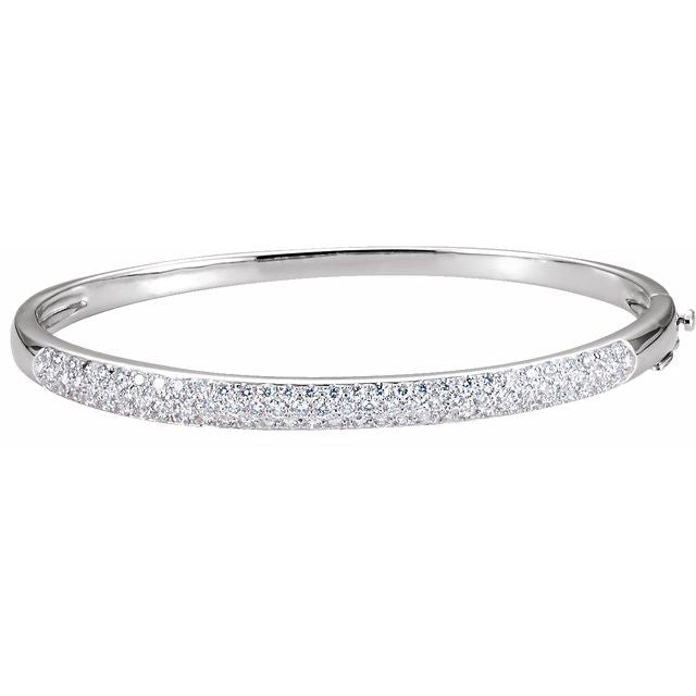 Diamond Cuff 7" Bracelet