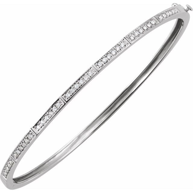 Diamond Bangle Bracelet