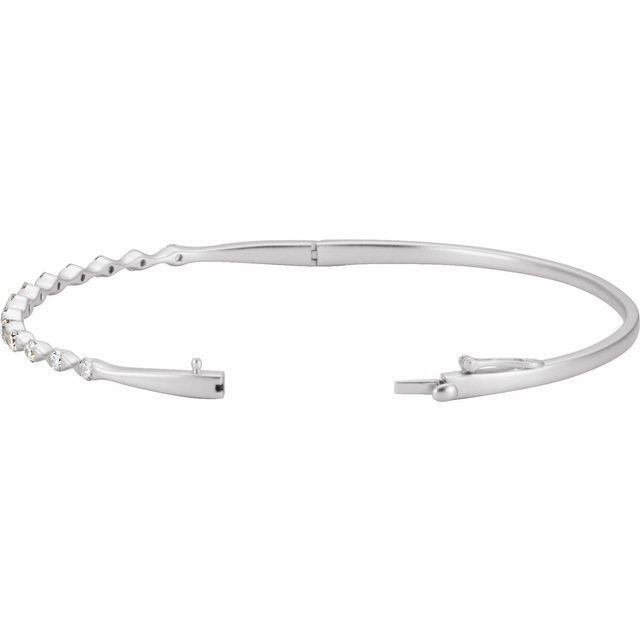 Diamond Bangle Bracelet