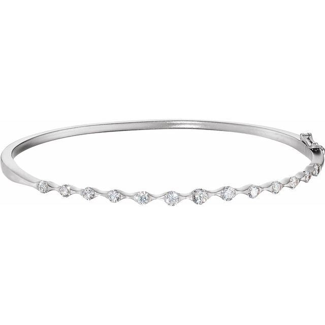 Diamond Bangle Bracelet