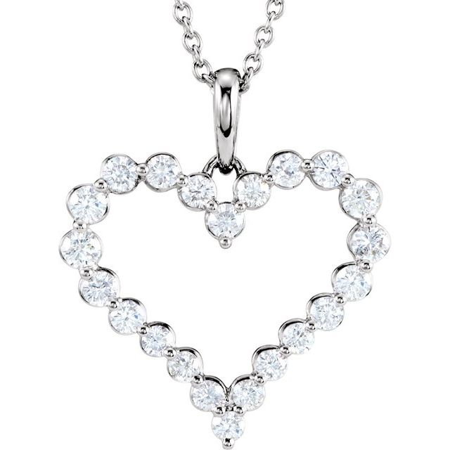 Diamond Heart Necklace