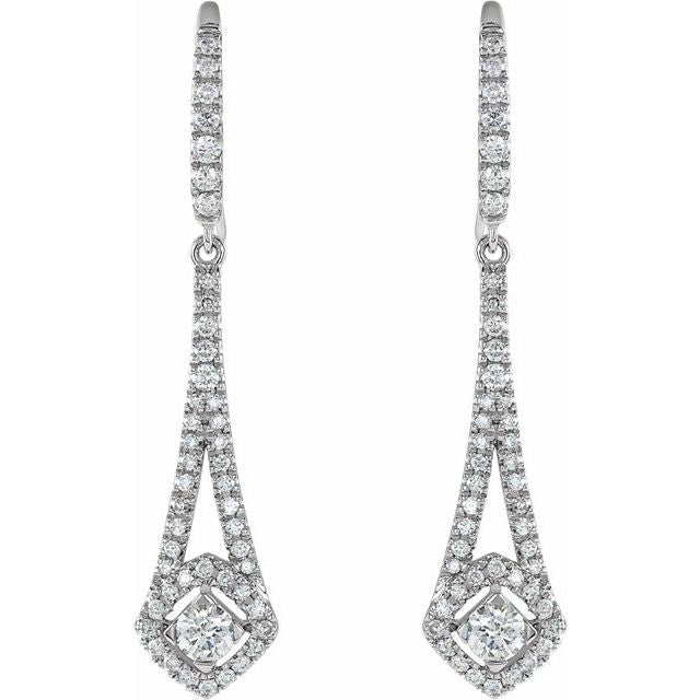 Diamond Chandelier Earrings