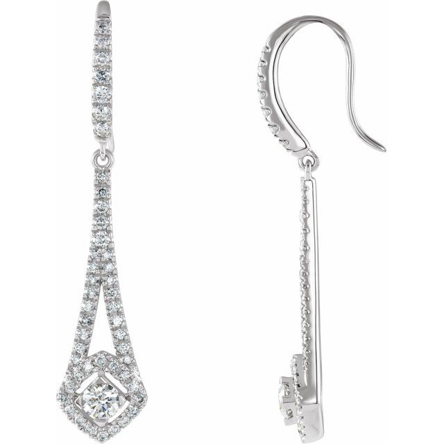 Diamond Chandelier Earrings