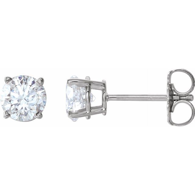 Diamond Stud Earrings