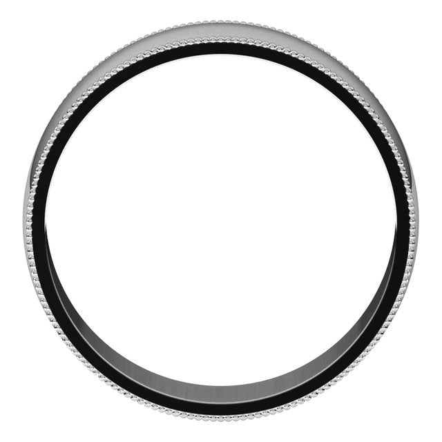 Milgrain Half Round Light Band