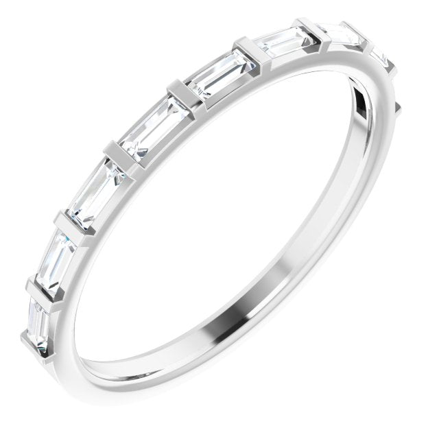 Diamond Straight Baguette Anniversary Band