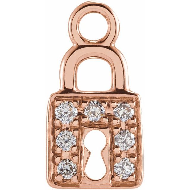 Diamond Lock Dangle